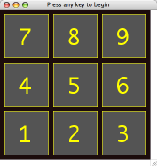 cbsimon numeric keypad layout screenshot