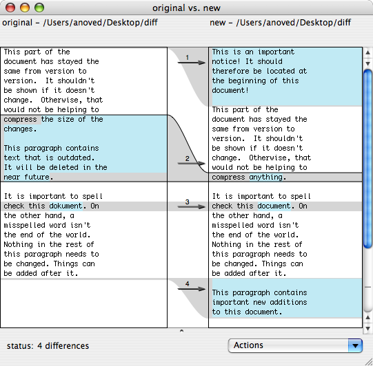 FileMerge window