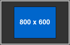 Centered 800 x 600