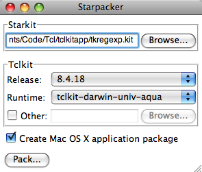 Starpacker Mac OS X Screenshot
