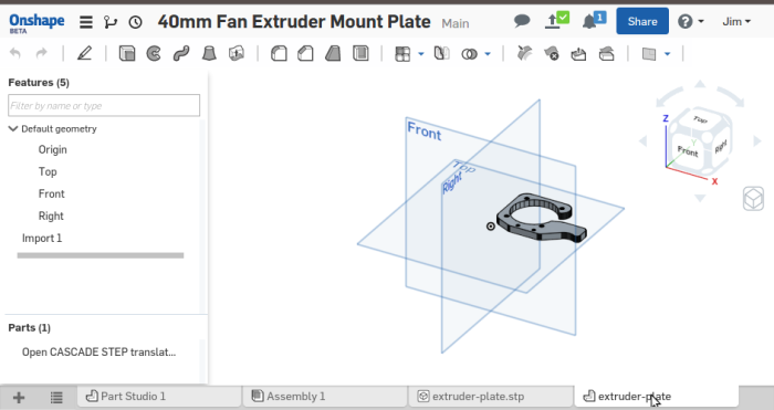 Screenshot-40mm Fan Extruder Mount Plate - Onshape - Google Chrome-3