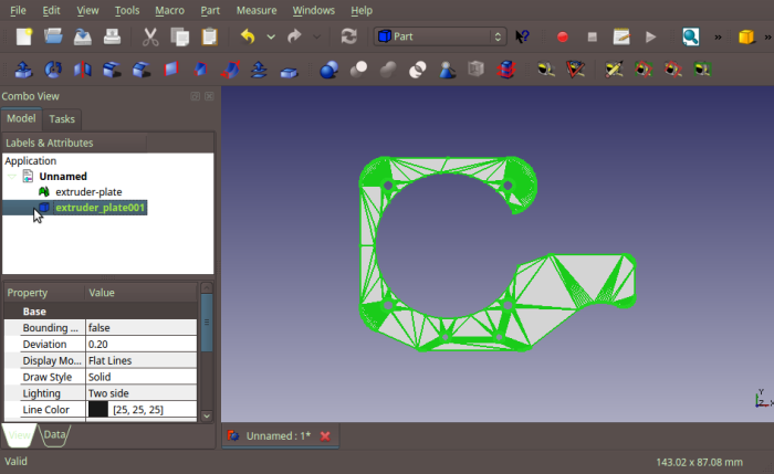 using freecad to convert iges to stp